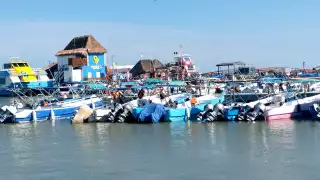 Las fuertes rachas obstaculizaron los recorridos turísticos al ojo de agua Yalahau, Isla Pasión y Punta Mosquitos, afectando la economía del sector