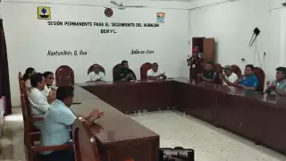 Reunión de especialistas para prevenir afectaciones por Huracán Beryl en Kantunilkín