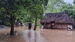 Lluvias extremas dejan estragos en Progreso, Motul y Acanceh
