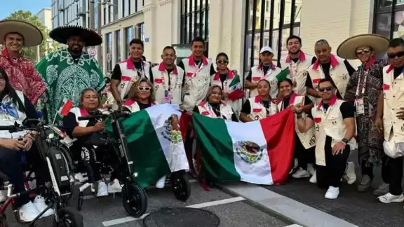 La delegación mexicana está lista para salir a escena La delegación mexicana está lista para salir a escena