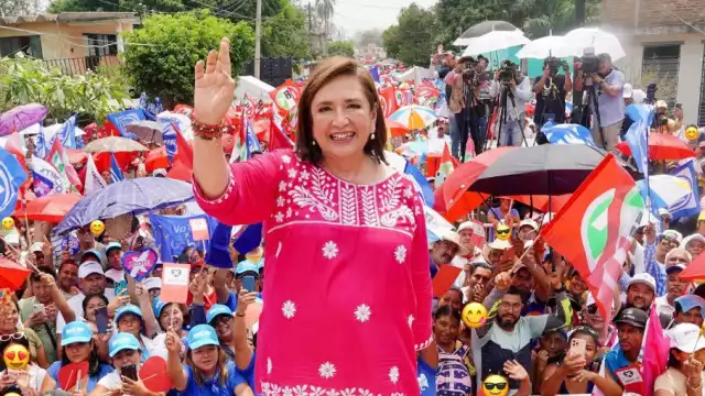 Xóchitl Gálvez, candidata presidencial de la coalición Fuerza y Corazón por México