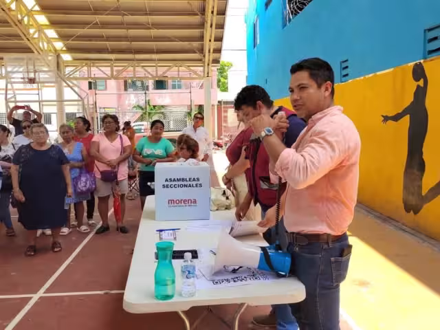 Inconformidades frenan elección de comité seccional de Morena en Carmen