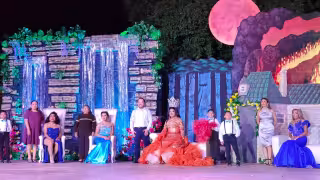 La reina de la diversidad y sus princesas fueron presentadas.