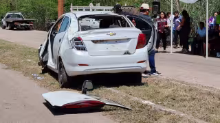Simulacro de accidente marca inicio de operativo de Semana Santa en Calkiní.