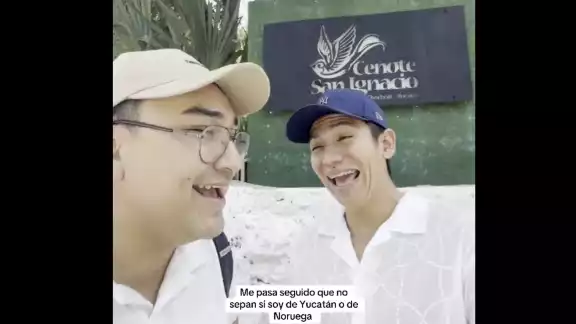 Divertida tarde que tuvieron este par de yucatecos.