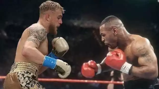 Mike Tyson en acción