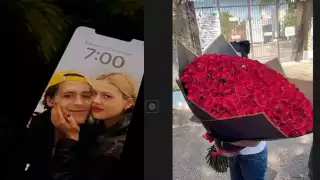 Salen más pruebas de infidelidad de Christian Nodal y misteriosa rubia ¿Es real?