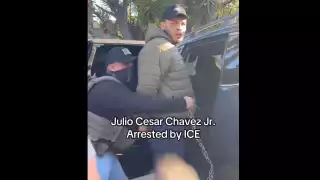 ¡Hasta lo encadenaron! Así fue el arresto de Julio César Chávez Jr., considerado una ‘amenaza de seguridad’ 