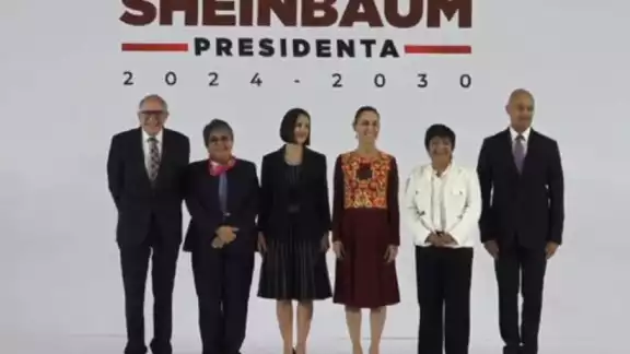 Claudia Sheinbaum, vurtual presidenta electa, presentó a quienes estarán a cargo de las secretaría de: Energía, Salud, Función pública, Infraestructura y Desarrollo Agrario