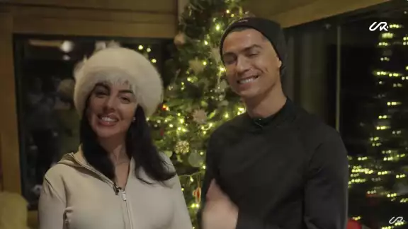 EL mensaje de navidad de la familia de CR7 EL mensaje de navidad de la familia de CR7