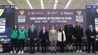 Yucatán será sede del Tour Mundial de Voleibol de Playa, anuncia Joaquín Díaz Mena   