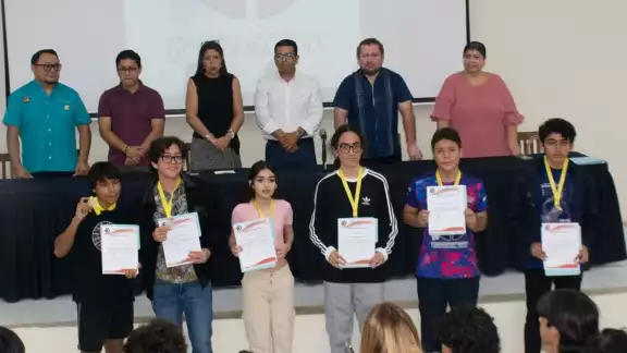 Los 6 ganadores del oro estatal forman la delegación de Quintana Roo que debe participar en la Olimpiada Nacional, programada realizarse del 18 al 21 de noviembre