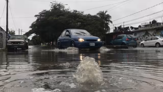 Las lluvias causarán algunas inundaciones en Cancún
