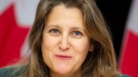 Chrystia Freeland, viceprimera ministra de Canadá