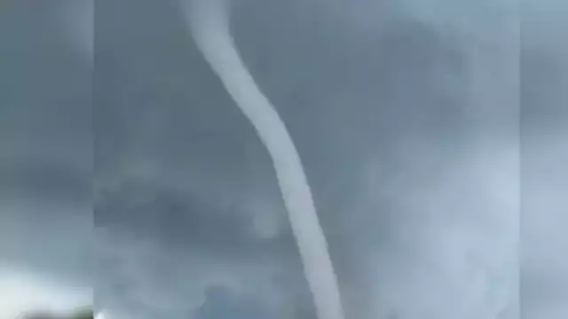 Tornado arrasa con árboles y techados de casas en Michoacán