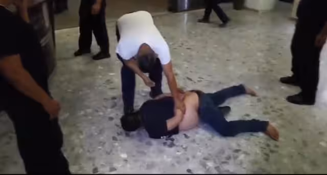 Entró al Palacio de Gobierno