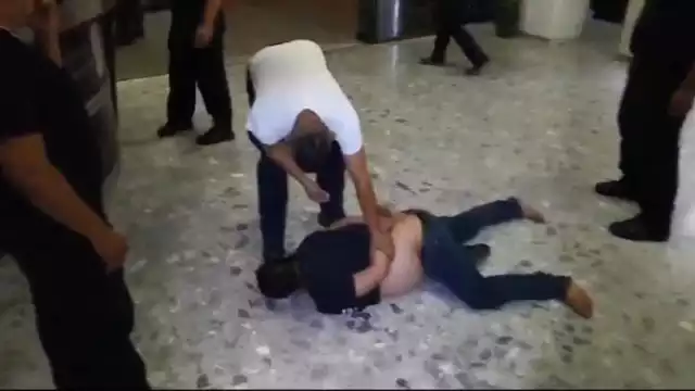 Entró al Palacio de Gobierno