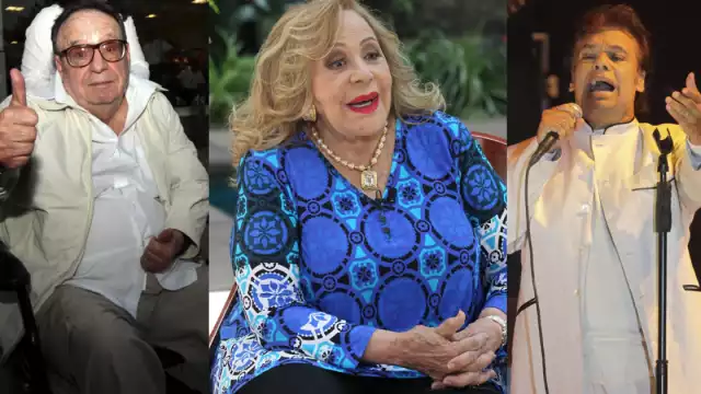 Famosos con algo en común, el día de su muerte