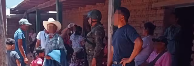 El gobierno de Guetemala reporta que al menos 580 personas de Chiapas han sido desplazadas por la violencia del crimen organizado, hacia ese país