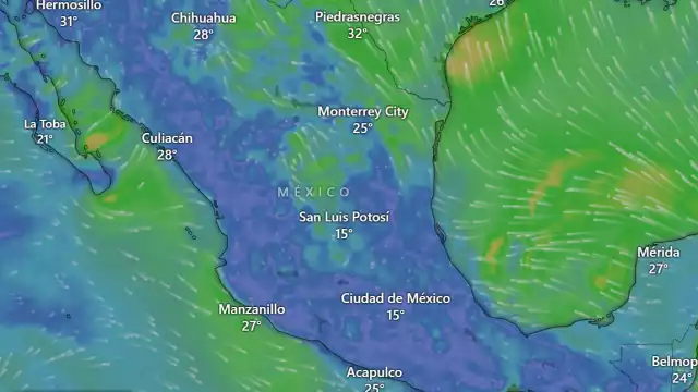 Se esperan fuertes lluvias en los estados de Guerrero, Oaxaca, Chiapas y Veracruz