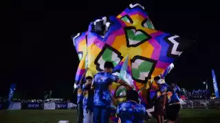 Así fue la inauguración del Festival del Globo Maya en Tahmek: VIDEO