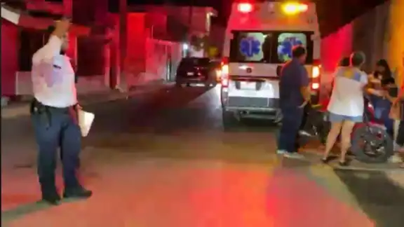 Choque en Samulá entre motocicleta y vehículo