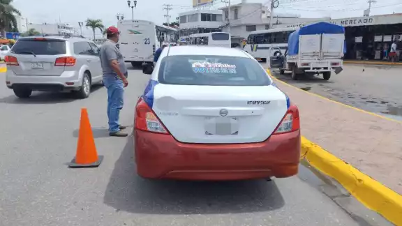 Los taxistas fueron sancionados