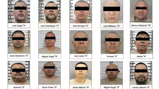 Autoridades de México extraditarin a 29 personas a los Estados Unidos.