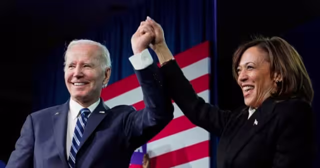 Biden apoya a Kamala Harris como la candidata presidencial demócrata.