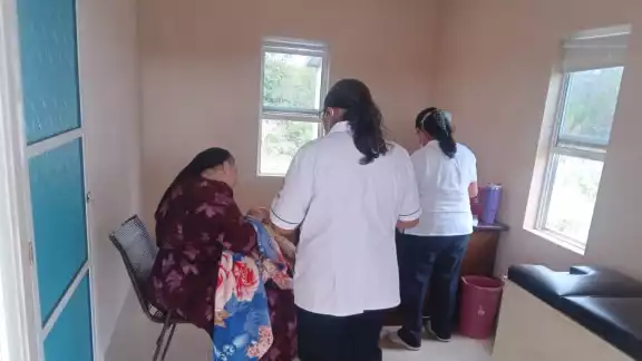 Brigadas médicas y elementos de seguridad se movilizaron al campo menonita de El Temporal Brigadas médicas y elementos de seguridad se movilizaron al campo menonita de El Temporal