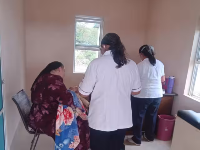 Brigadas médicas y elementos de seguridad se movilizaron al campo menonita de El Temporal