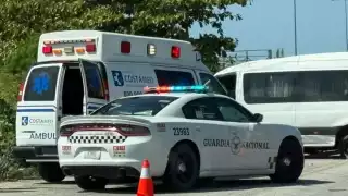 Accidente en carretera hacia Cancún paraliza el tráfico