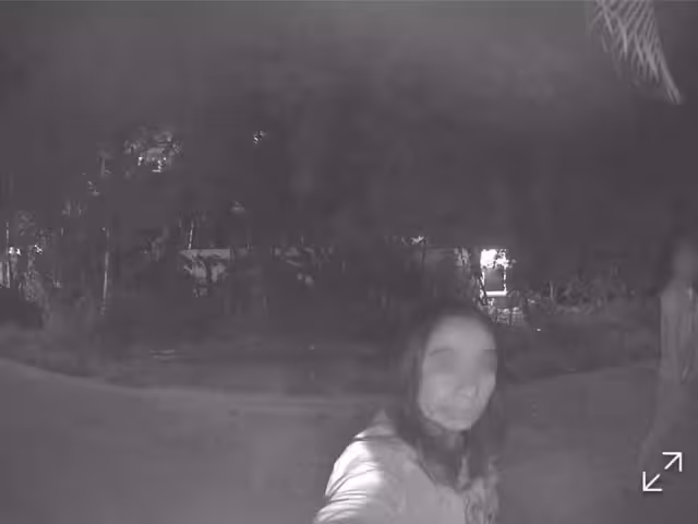 Cámaras captaron a 2 personas que merodeaban de noche y fuerzan puertas de casas