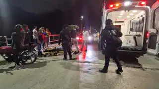 Movilización policiaca y de emergencia en la colonia Santa Margarita.