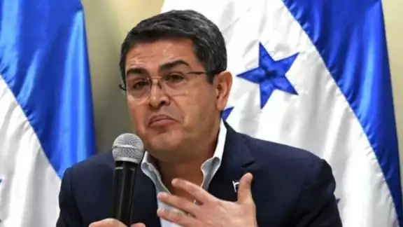 El ex presudente de Honduras, Juan Orlando Hernández, fue condenado a 45 años de prisión en Estados Unidos por delitos de narcotráfico El ex presudente de Honduras, Juan Orlando Hernández, fue condenado a 45 años de prisión en Estados Unidos por delitos de narcotráfico