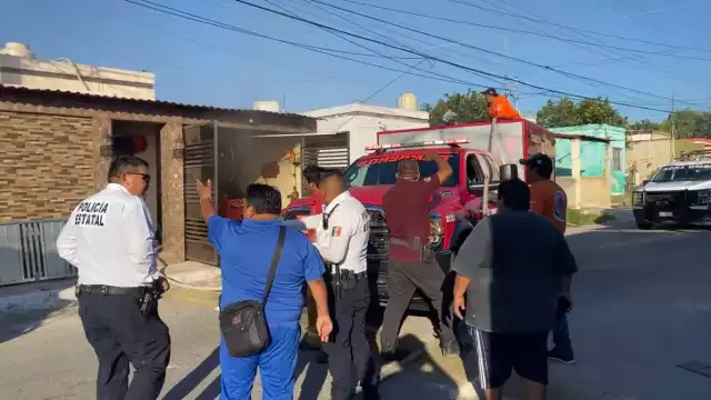 Incendio por veladora deja dos mujeres con síntomas de intoxicación en Campeche