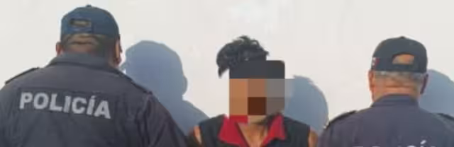 Policías retienen a presunto delincuente en Progreso