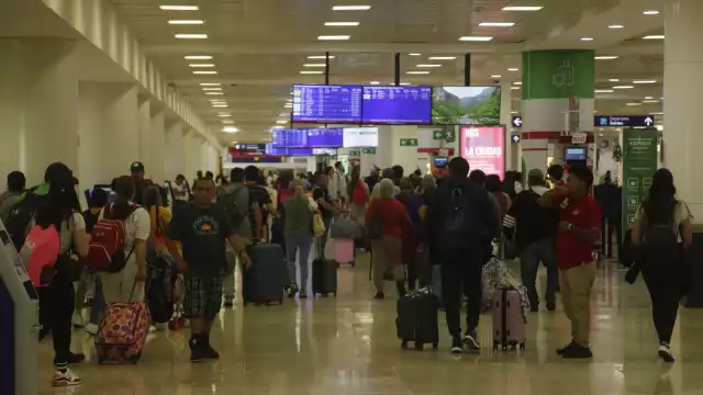 Este 2 de diciembre el Aeropuerto Internacional de Cancún se registró un total de 513 vuelos