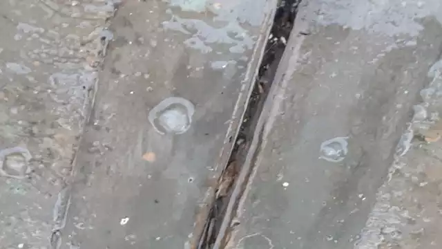 El aguacero interrumpió temporalmente las actividades de los ciudadanos