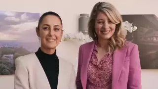 Claudia Sheinbaum y Mélanie Joly refuerzan relaciones México-Canadá en reunión clave