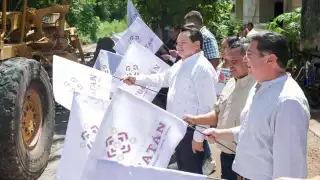 Con una inversión de 4.5 mdp arranca la obra de reconstrucción del camino Kambul–Mesatunich en Yucatán 