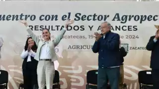 Claudia Sheinbaum promete continuidad y apoyo al sector agropecuario en Zacatecas