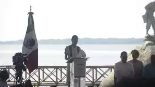 Sheinbaum  resalta la “hazaña histórica" del Tren Maya durante la inauguración de los tramos 6 y 7