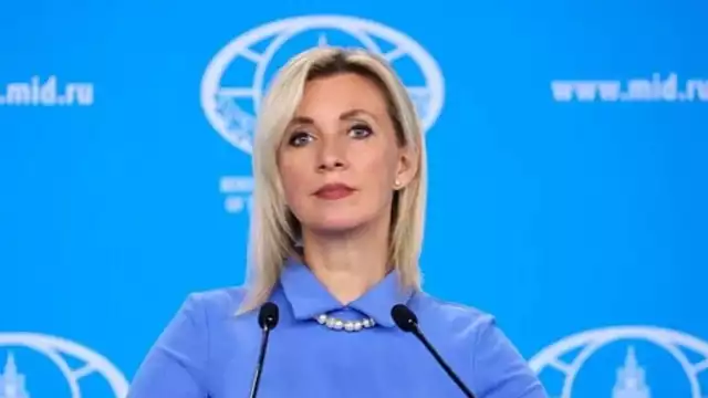 Maria Zakharova, ministra de Exteriores rusa