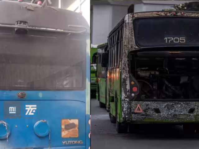 Las unidades afectadas  pero que no cobraron más vida ni lesionados