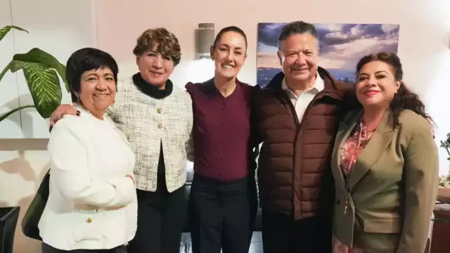 ¿Qué funcionarios acompañaron a Claudia Sheinbaum?