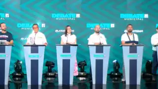 Candidata de Movimiento Ciudadano a la Alcaldía de Campeche le huye al debate; sólo seis, de ocho, participaron   
