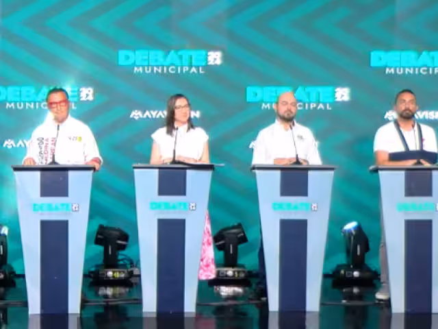 Seis debatieron por la alcaldía