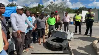 Bloqueo carretera 180 Atasta ¿Cómo se resolvió?: Aquí los detalles 