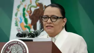 Presidente AMLO elogia a Rosa Icela Rodríguez como próxima titular de Segob en gabinete de Claudia Sheinbaum